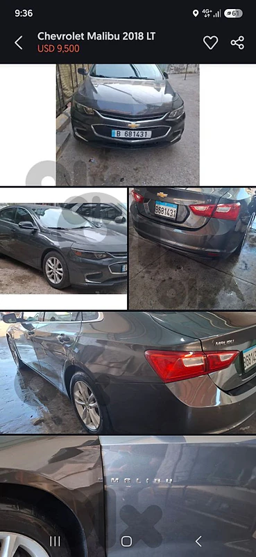 Chevrolet Malibu 2018 LT