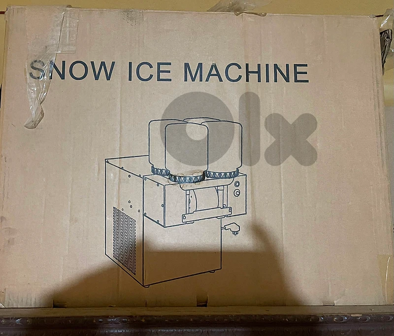 snow ice flake machine