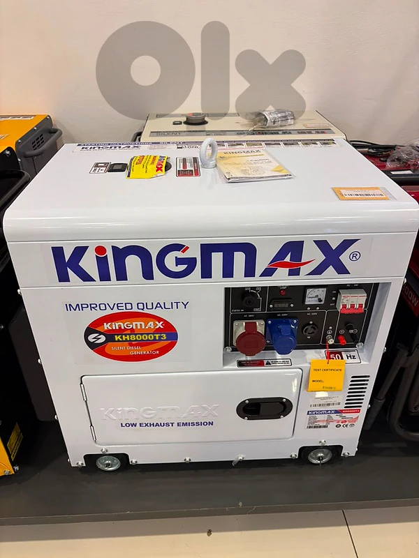 Electric Generator KingMax 7KVA Triphase Deisel