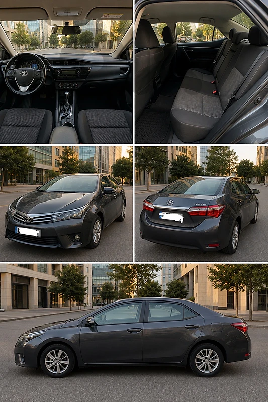 Toyota Corolla 2014 bought from Toyota Company