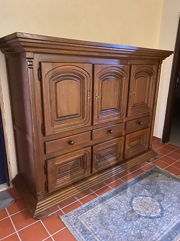 vintage cabinet luxurious solid oak wood