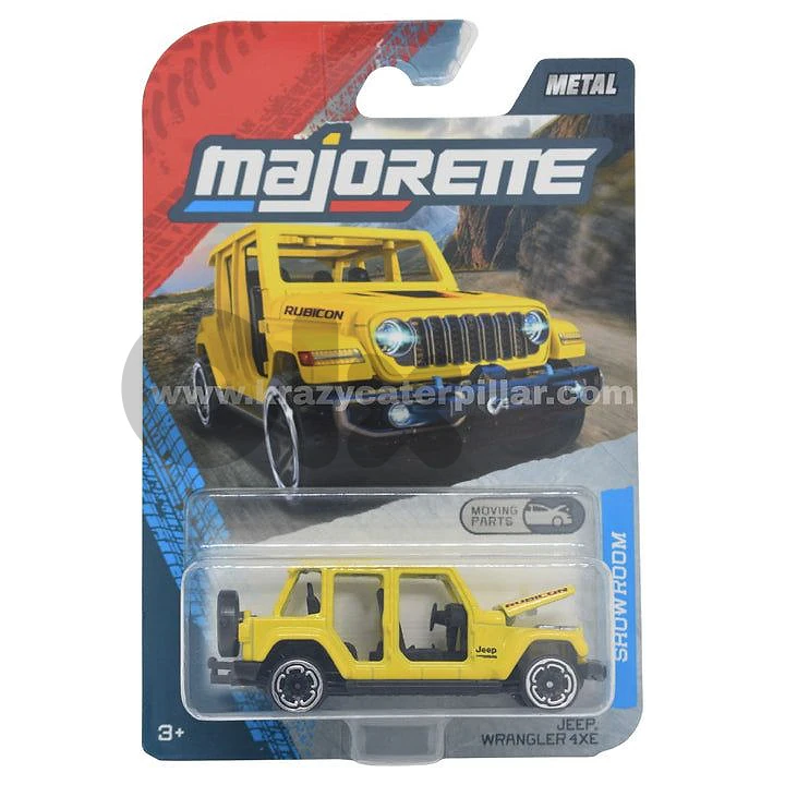 Majorette Jeep Wrangler Rubicon diecast car model 1;64