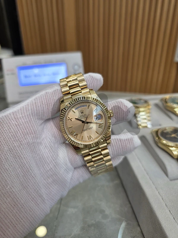 Rolex gold daydate premium replica