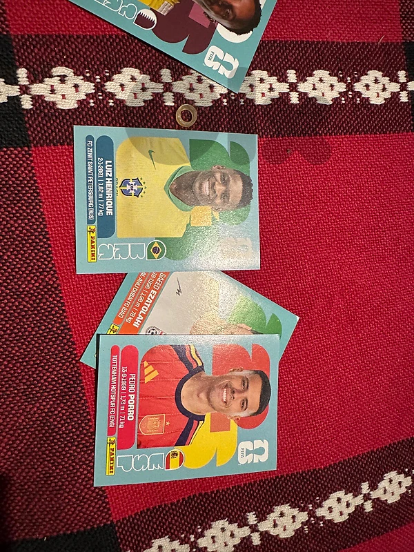 Selling extra stickers of ( price relative to rarity)