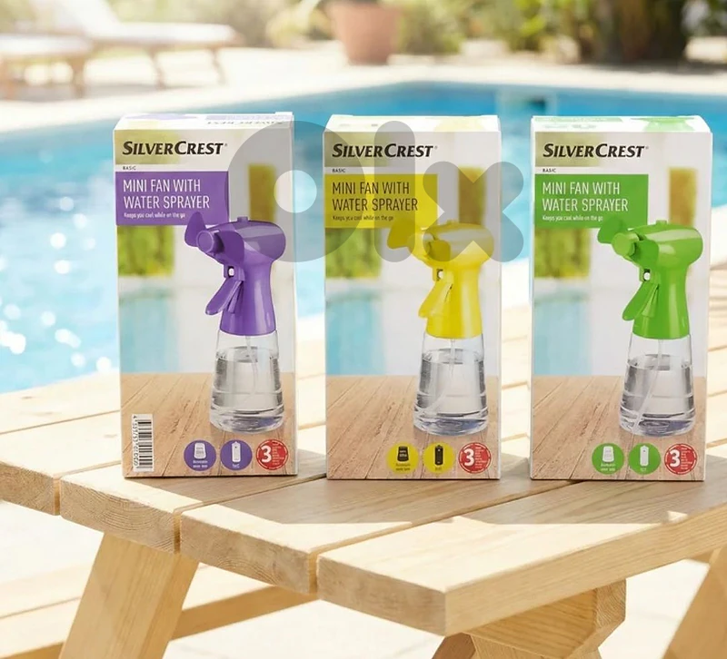 Portable Water Spray Fan 🌬️💦
