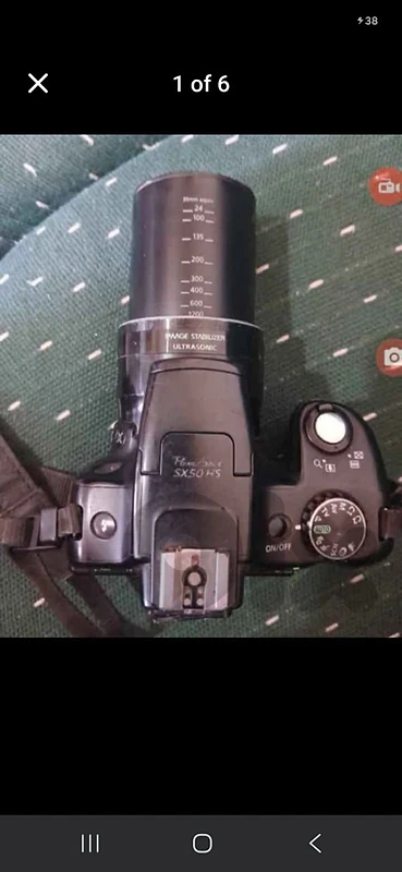 canon PowerShot SX50 HS made in Japan