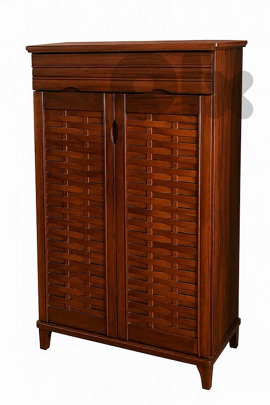 Wooden storage cabinet