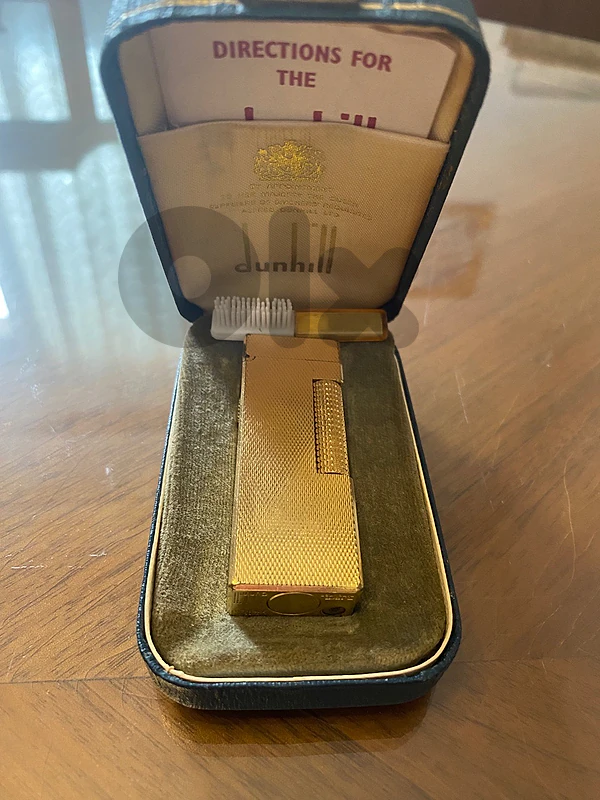 Dunhill gold plated lighter