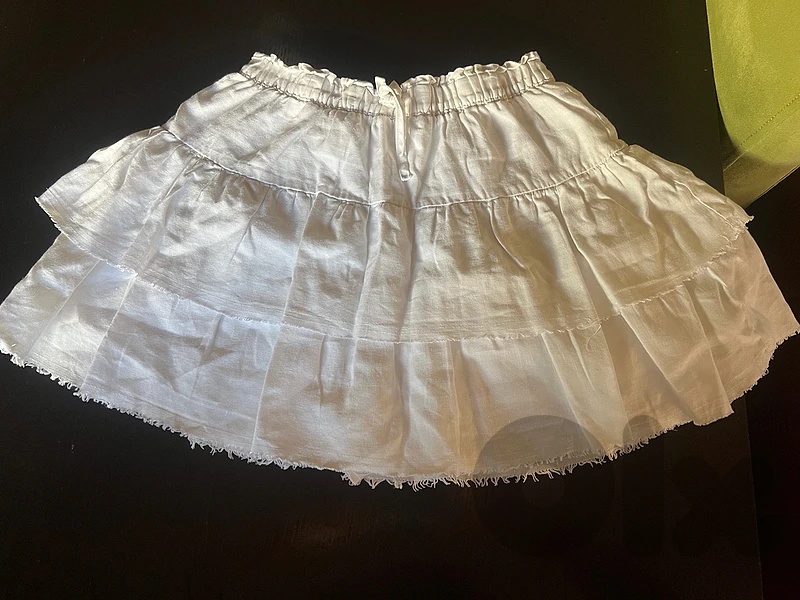 zara skirt with shorts