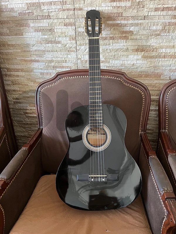 Black guitar big size