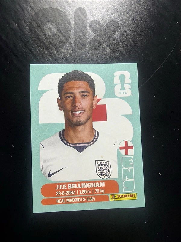 Jude Bellingham Panini - Excellent Condition