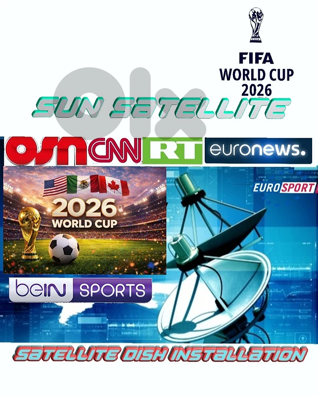 SATELLITE - FC-85H FIFA WORLD CUP 2026 SPORTS CHANNELS