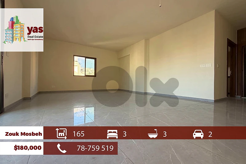 Zouk Mosbeh 165m2 | Brand New | City View | Lighted | High End | EH