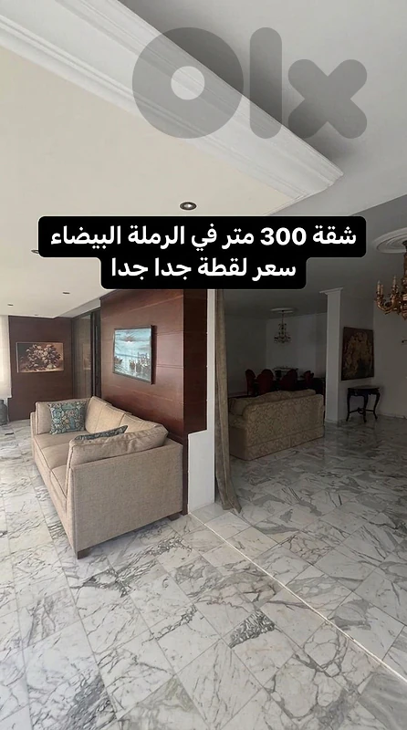 Sea View I Prime 300 SQM apartment in Ramlet Bayda