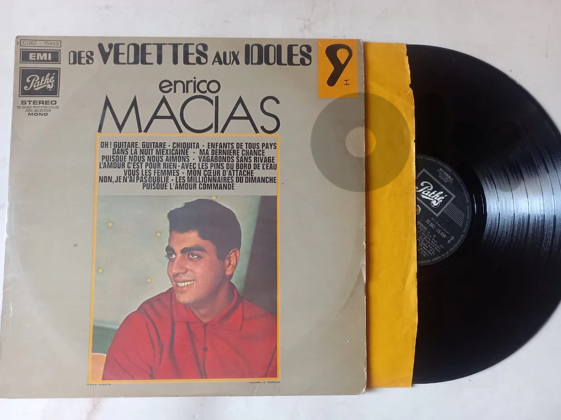 Enrico Macias – Des Vedettes Aux Idoles vinyl