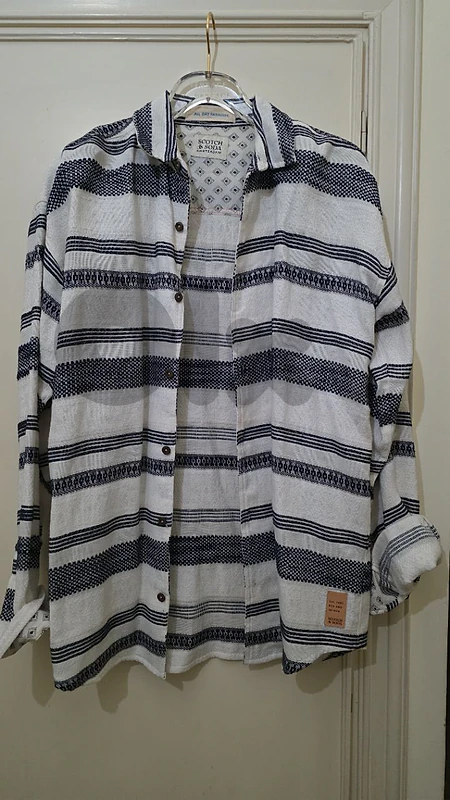 scotch and soda shirt size Large