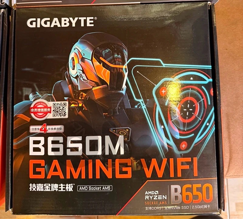 7800x3d + b650