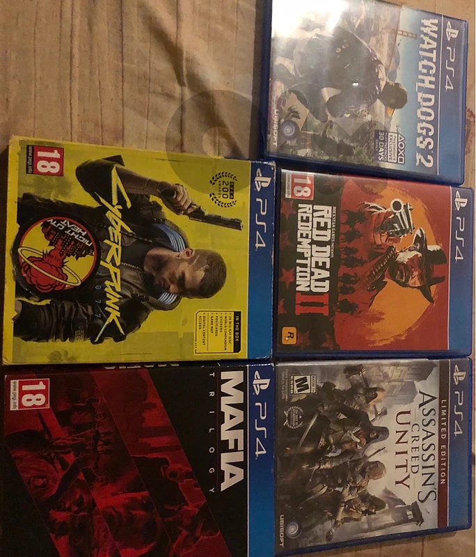Cds ps4 like new for sell best price