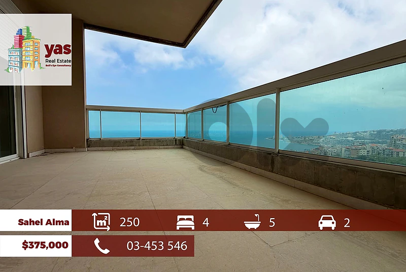 Sahel Alma 250m2 | Panoramic Sea View | High End Flat | EH