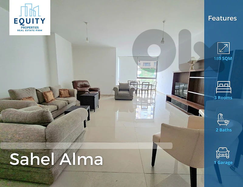 Furnished 180 SQM Apartment For Rent In Sahel Almaشقة للإيجار#HS57568
