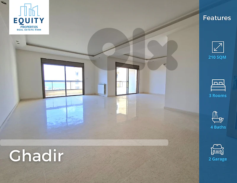 210 SQM Apartment For Rent In Ghadir شقة للإيجار #HS576183