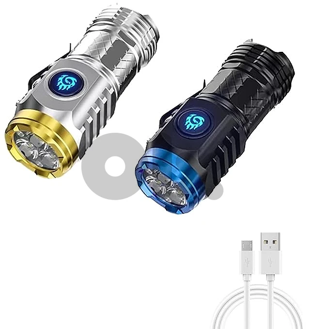Three-Eyed Mini LED flashlight