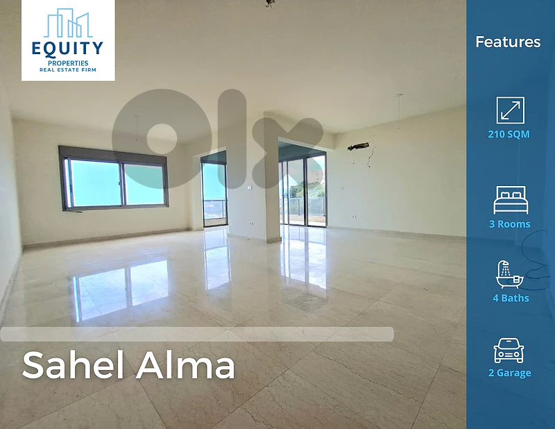 210 SQM Apartment For Rent In Sahel Alma شقة للإيجار #HS57868