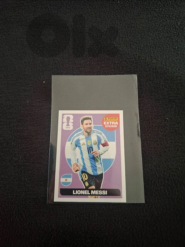 panini purple extra sticker