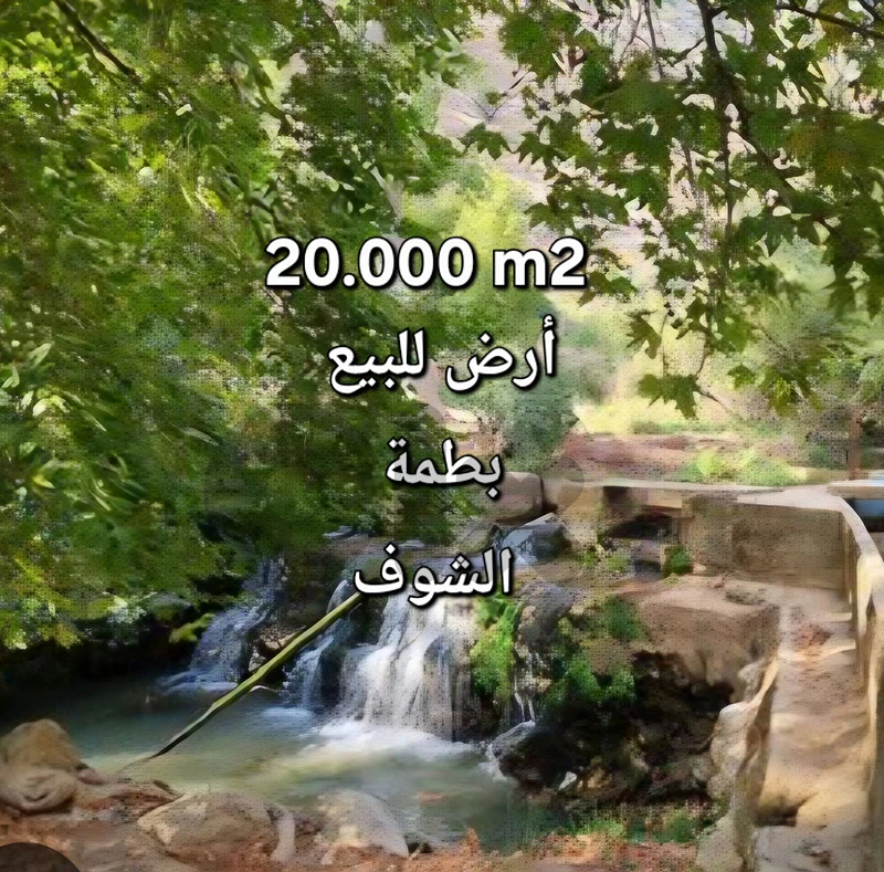 20000 m2 land for sale CHOUF BOUTMEH ارض للبيع بطمة الشوف