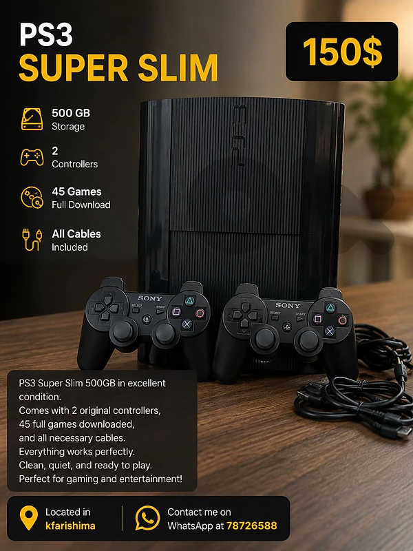 PS3 500GB