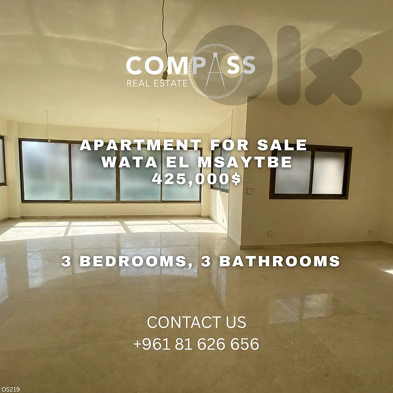 APARTMENT FOR SALE IN Wata El Msaytbeh, Beirut APARTMENT FOR SALE IN Wata El Msaytbeh, Beirut