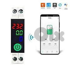 WiFi Smart Circuit Breakerمقياس طاقة واي فاي  قاطع كهربائي ذكي و