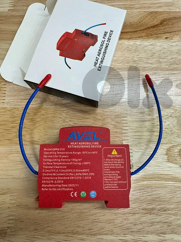 AVEL heat Aerosol Fire Extinguishing Device