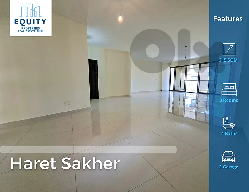 215 SQM Apartment For Rent In Haret Sakher شقة للإيجار #HS58194