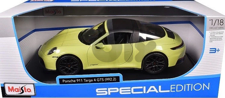 porsche new diecast model car scale 1/18