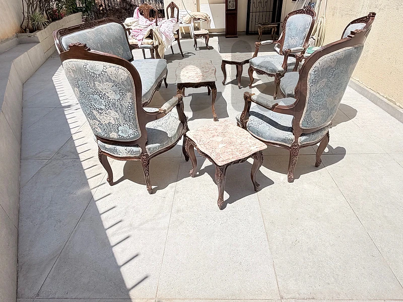 full set living  room steen antique style