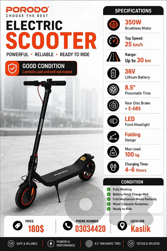 Porodo Scooter