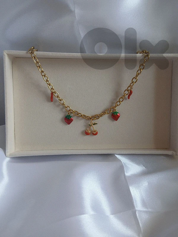 cherry necklace