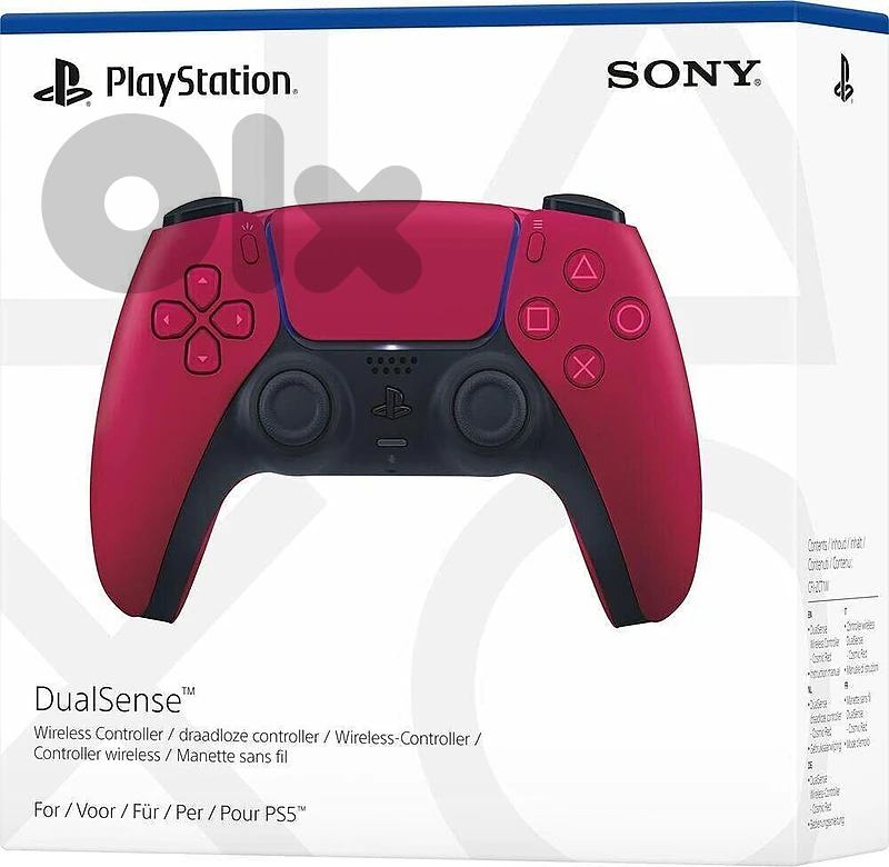 ps5 controller cosmic red
