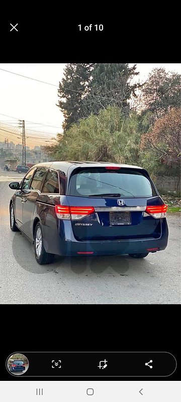 Wonderful Honda Odyssey 8 seater-Sunroof-سعر مغر