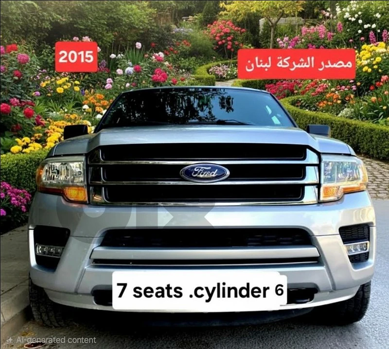 Ford Expedition 2015 7seats 6cyld  مصدر الشركة لبنان