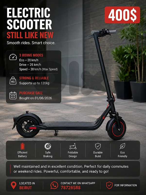 electric scooter