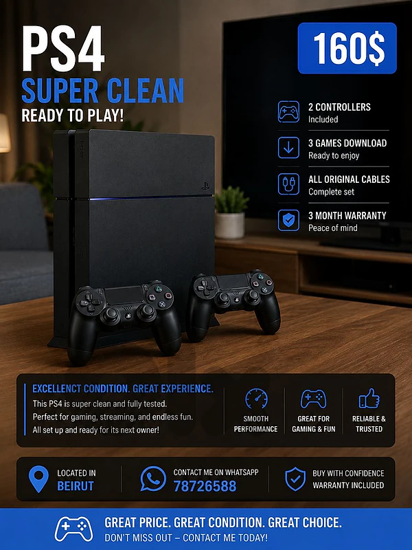 ps4 console