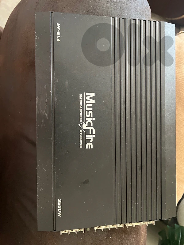 MusicFire Amplifier 4 Channel