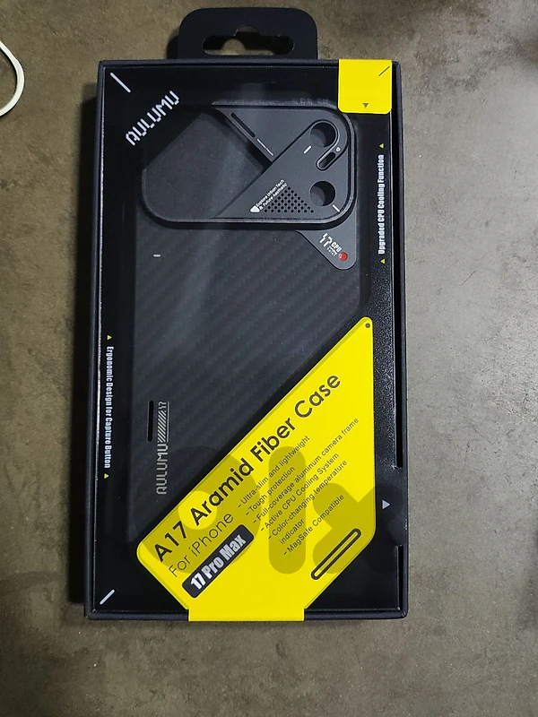 Aulumu A17 Aramid Fiber Case for iPhone 17 pro / pro max