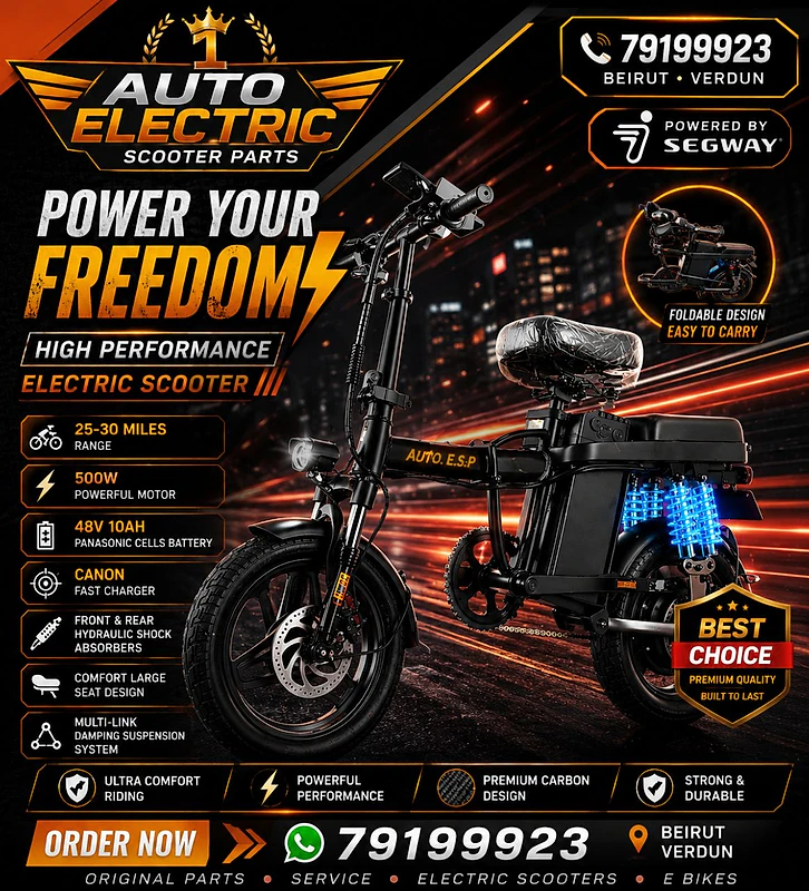 electric bike orginal 500w 2026 48v 10ah foldable