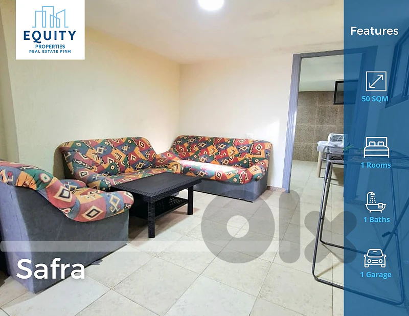 Furnished 50 SQM Apartment For Rent In Safra شقة للإيجار #HS582135