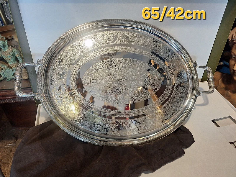 tray christofle France Malmaison original With the box