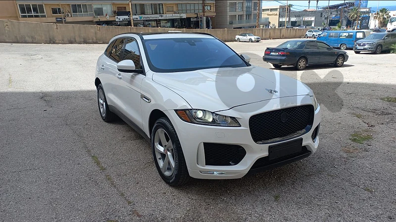 Jaguar F-Pace 2018-Panoramic-Leather- سعر مغر جدا