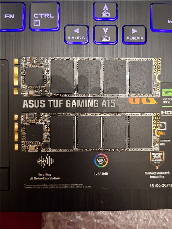 NVME 256gb x2 M.2
